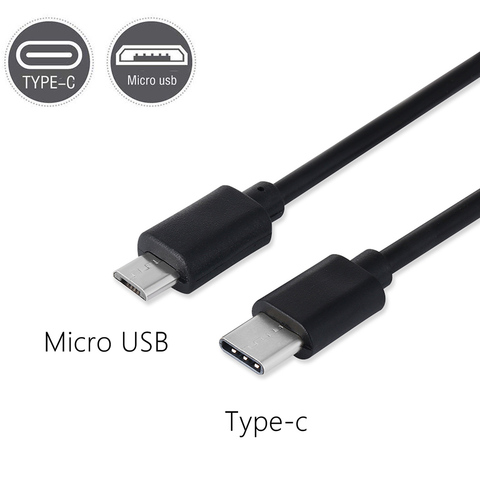 High Quality Type C (USB-C) To Micro USB Male Sync Charge OTG CHARGER Cable Cord Adapter Mobile Phones Data Wire Connector ► Photo 1/6