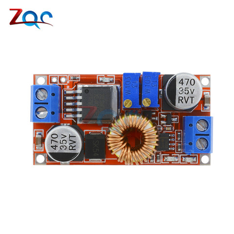 DC-DC DC 5 -32V to DC 0.8 -30V 5A CC CV Step Down Buck Converter Lithium Battery Charging Board Power Supply Module XL4015 ► Photo 1/6