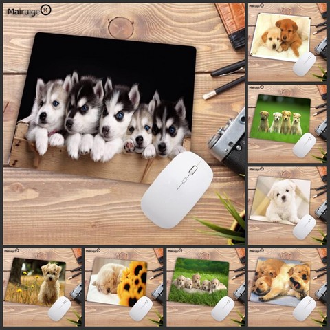 Mairuige Big Promotion  Boy mat Pad Cute Dog Printed Mousepad for Decorate Desktop Table Creative Small Mouse Pad 180*220MM ► Photo 1/6