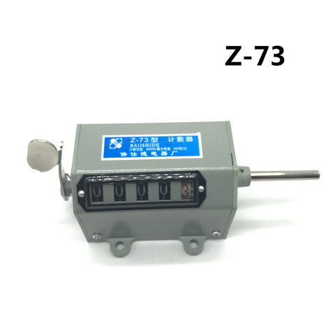 Pull Push Hand Counter Meter Tachometer Z-73 z73 Rotate Industry Cable Counter Mechanical Counter Meter ► Photo 1/2