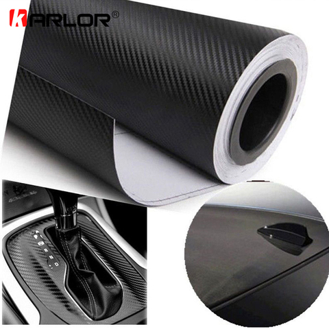 127cmx15cm 3D 3M Auto Carbon Fiber Vinyl Film Carbon Car Wrap Sheet Roll Film Paper Motorcycle Car Stickers Decal Accessories ► Photo 1/6