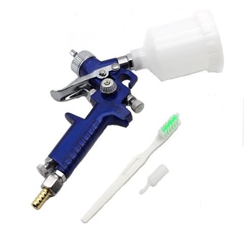 0.8mm/1.0mm HVLP Air Spray Gun Airbrush Kit Paint Sprayer Gravity Feed Air Brush  For Painting Car Spray Tool vs W101 Japan ► Photo 1/6