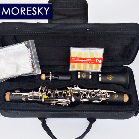 MORESKY Clarinet Eb tone soprano clarinet Hard Rubber Body Material eb ► Photo 1/2