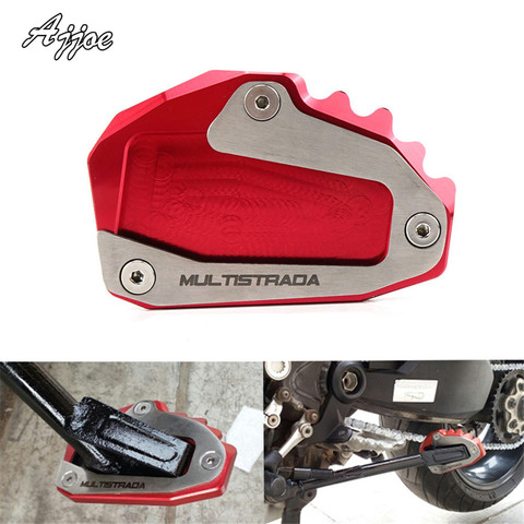 Motorcycle Kickstand Extension Plate Side Stand for Ducati Multistrada 1200 Multistrada 1260 Multistrada1200S Multistrada1200GT ► Photo 1/6