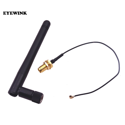 1pcs 3G 2dBi Antenna Gsm SMA Male + SMA Jack to ufl./ IPX 1.13 Pigtail Cable ► Photo 1/1