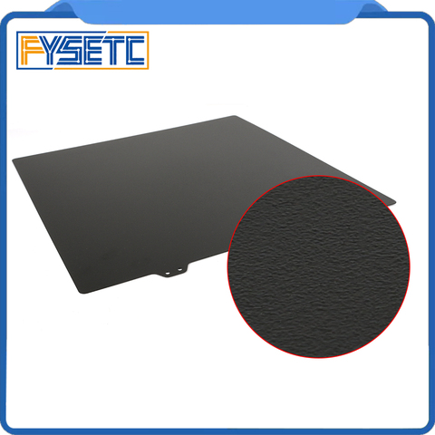 235x235mm Black Double Sided Textured PEI Spring Steel Sheet Powder Coated PEI Plate For Creality ENDER-3 / Ender 3s Tevo Flash ► Photo 1/1