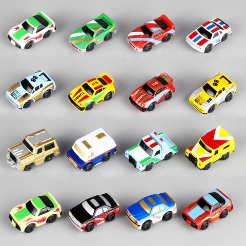12PCs/Set Mini Car 1:120 Baby Toys Car Boys Gifts For Children's Toy Cake Decoration Style Random Hair  ► Photo 1/4