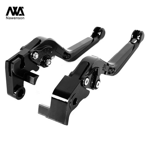 For Yamaha YZF R6 2005-2016 YZF R1 2004-2008 Clutch Lever Motorcycle Brake Handles Folding Extendable CNC Aluminum 1 Pair ► Photo 1/1