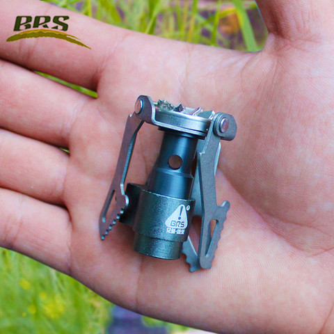 BRS-3000T Ultra-light Titanium Alloy Camping Stove Gas Stoves Outdoor Cooker Outdoor Gas Stove Miniature Picnic Stoves ► Photo 1/6