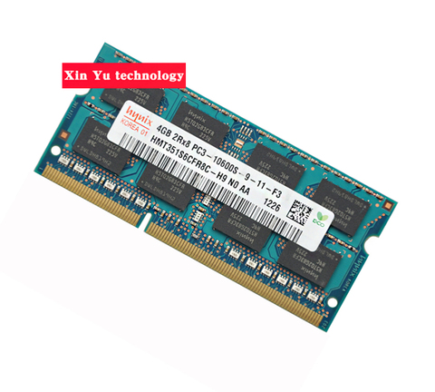 Lifetime warranty For hynix DDR3 4GB 8GB 1333MHz PC3-10600S Original authentic DDR 3 4G notebook memory Laptop RAM 204PIN SODIMM ► Photo 1/1