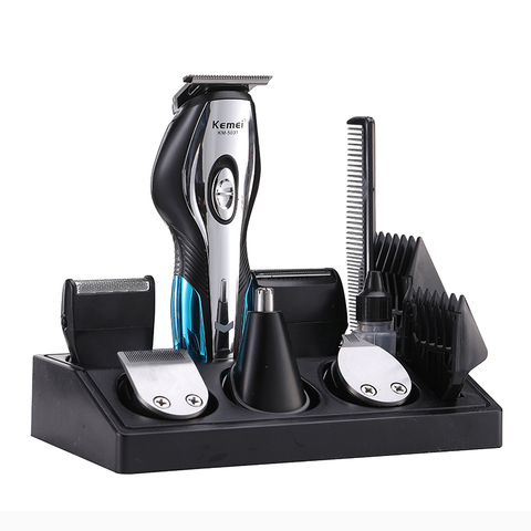 Kemei 11 In 1 Professional Electric Hair Clipper Men Hair Trimmer Haircut Nose Shaver Beard Razor Styling Tools Shaving Machine ► Photo 1/6
