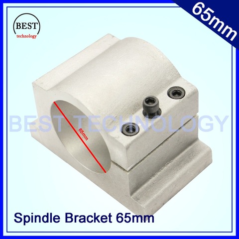 Diameter 65mm Cast Aluminium Clamp of cnc spindle motor spindle mount bracket clamp cnc machine tool spindle ► Photo 1/6