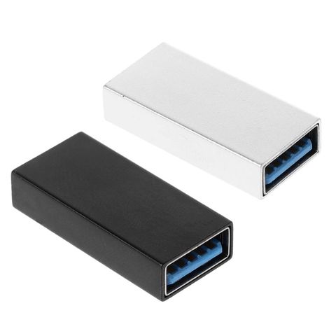 USB 3.0 Coupler Female to Female Adapter Gold-Plated Super Speed USB 3.0 Coupler Extender Connection Converter ► Photo 1/6