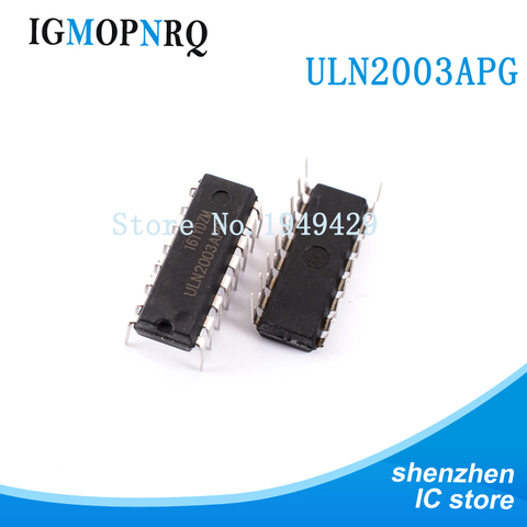 10PCS/lot ULN2003APG DIP16 ULN2003 2003 New original free shipping fast delivery ► Photo 1/2