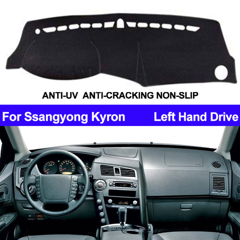 Car Dashboard Cover Dashmat For Ssangyong Kyron Auto Inner Sun Shade Dash Board Mat Cover Pad Carpe Car Styling Anti-sun ► Photo 1/6