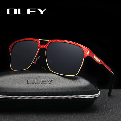 OLEY Brand Unisex Classic Men Sunglasses Polarized Male Sun Glasses Women For Men Oculos de sol Accept Logo Customization ► Photo 1/5