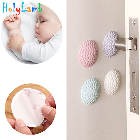 4Pcs/Lot Protection Baby Safety Shock Absorbers Security Card Door Stopper Baby Newborn Care Child Lock Protection From Children ► Photo 1/6
