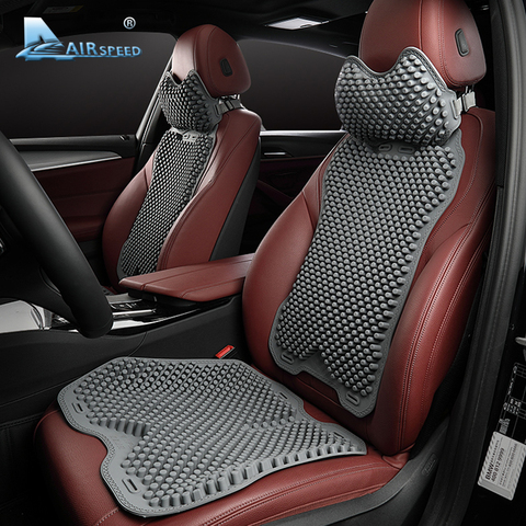 Airspeed Silicone Car Pillows Car Neck Support Lumbar Support Cushions for Subaru Forester Impreza Outback XV Legacy Accessories ► Photo 1/6