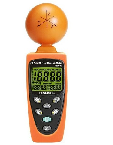 2022 Hot Sales 3 Axis High Frequency RF Field Strength Meter TM-195 EMF Tester TM195 ► Photo 1/3