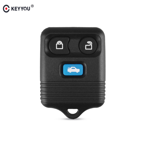 KEYYOU 3 Buttons Replacement Remote Key Shell Keyless Entry Fob Case For Ford Escape Transit MK6 Connect 2000-2006 Auto Car Key ► Photo 1/5