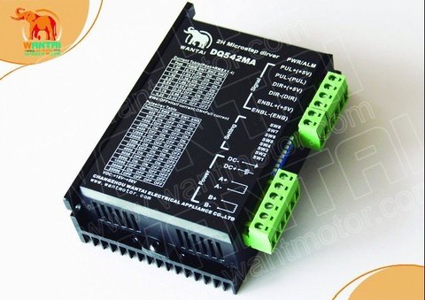 Best Selling! Wantai Stepper Motor Driver DQ542MA  4.2A 50V 128micro CNC Router Engraving Grind Foam For Nema11 16 17 23 motor ► Photo 1/1