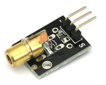 KY-008 650nm Laser sensor Module 6mm 5V 5mW Red Laser Dot Diode Copper Head for ► Photo 1/1