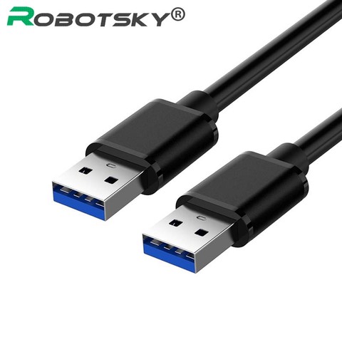 USB 3.0 Cable 5Gbps Super Speed Type A Male to Male Data Sync Cord USB Extension Cable For Radiator Laptop PC Printer ► Photo 1/6