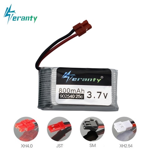 3.7V 800mAh 25c Lipo Battery 902540 for Syma X5 x5c X5HC X5HW CX-30 K60 RC Quadcopter Best Quality Drone Spare Part 3.7v battery ► Photo 1/6