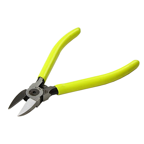 125mm 5 Inch Chrome Vanadium Alloy Steel Diagonal Pliers Hardware Outlet Clamp Pliers Oblique Nose Electronic Tools Yellow ► Photo 1/6