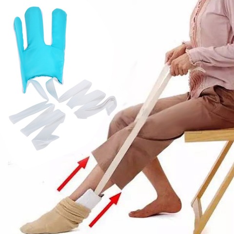 Portable Foot Brace Support Sock Slider Aid Kit No Blending Stretching Stocking Helper Tool for Pregnancy Injuries Elderly ► Photo 1/6