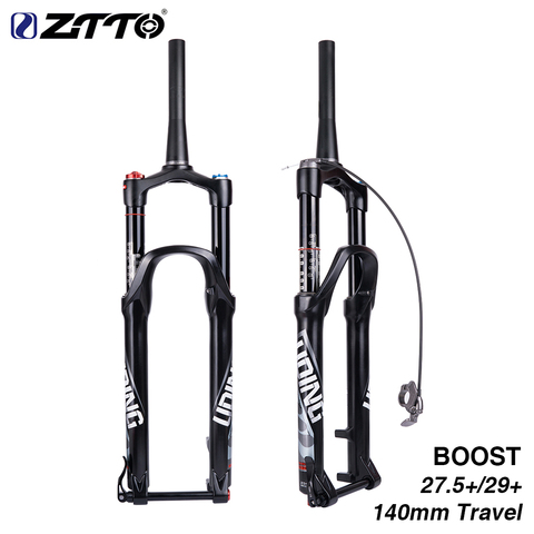 ZTTO 32 RL BOOST 140mm Air 29 29er 27.5+ Inch 3.0 29+ Plus 110mm 110*15 Fork Suspension Lock  Adjustable for Mountain Bikes ► Photo 1/6