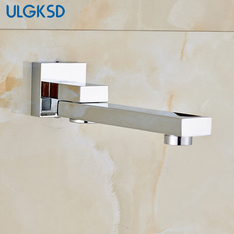 ULGKSD Bathroom faucet wall mount tub spout faucet mixer water faucet bathroom spout replacement para bath shower Mixer taps ► Photo 1/1