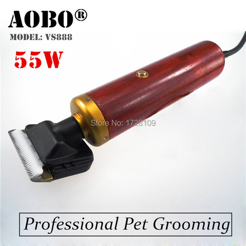 Red&Yellow! Professional Pet Trimmer Dog Shavers Cattle Rabbits Shaver 55W High Power pet Grooming Electric Hair Clipper Machine ► Photo 1/6