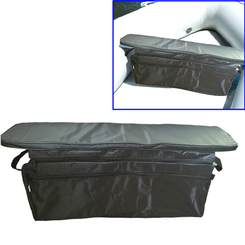 Canoe Dinghy Fishing Boat Inflatable Boat Under Seat Storage Bag with Padded Seat Cushion ► Photo 1/5