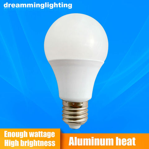 E27 Led Lamp 100 - 240v Light Aluminum base globe Interior Lighting 3w 6w 9w 12w 15w 18w 21w , Cold Warm White Replacement Bulbs ► Photo 1/3