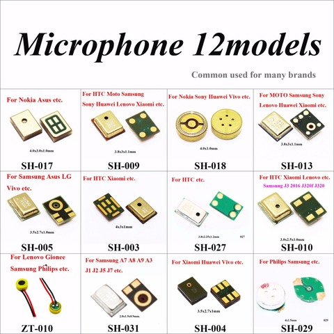 ChengHaoRan Microphone Inner Mic for Samsung Note 3 Xiaomi 4 4C 4i Redmi Huawei P8 HTC MOTO G For Lenovo S850 Asus Nokia Gionee ► Photo 1/1