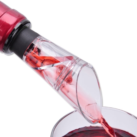 1Pc Cross Flowing Wine Aerator Pour Spout Decanter Aerator Quick Pouring ► Photo 1/6