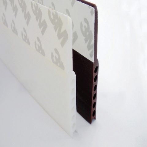 1 Pcs Self Adhesive Silicone Bottom Door Window Tape 3m Rubber