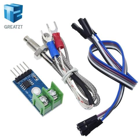 GREATZT  MAX6675 Module + K Type Thermocouple Thermocouple Senso Temperature Degrees Module for arduino ► Photo 1/6