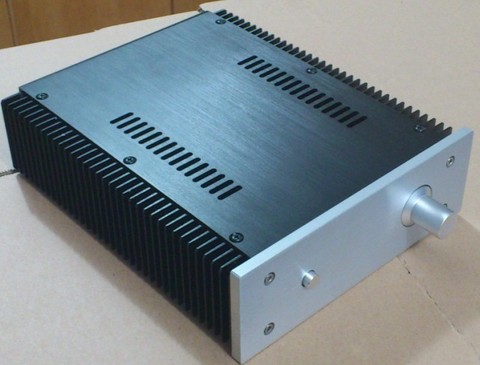 2107 All aluminum amplifier chassis / Class A amplifier case / AMP Enclosure / case / DIY box ( 212*70*257mm) ► Photo 1/1