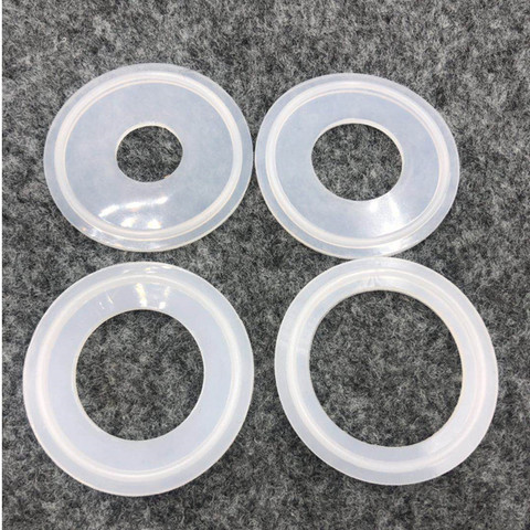 Fit 19mm-Pipe x 233mm O/D Sanitary Tri Clamp Ferrule Silicone Sealing Strip Gasket Ring Washer For Homebrew Dairy Product ► Photo 1/3