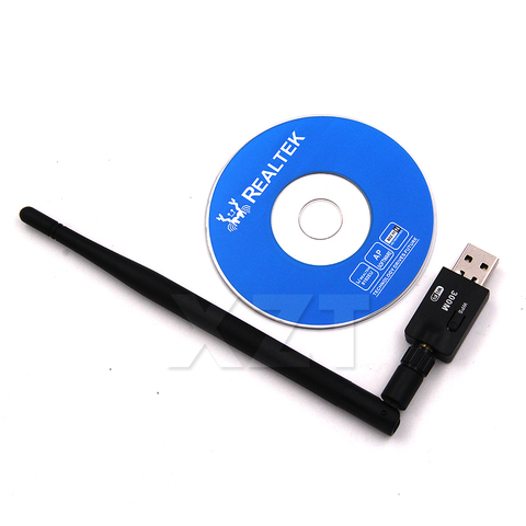 5dBi USB Mini Wireless 300Mbps Network LAN Adapter Card WIFI 802.11n/g/b PCB Antenna for Windows Vista/XP/2000/7/Linux/MAC OS ► Photo 1/5