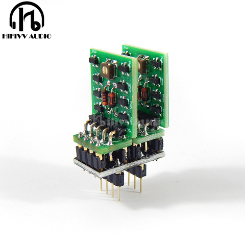 HDAM Double differential circuit  Fully symmetrical circuit Double op amp replace NE5532 LME49720 MUS02 OPA2604 ► Photo 1/6