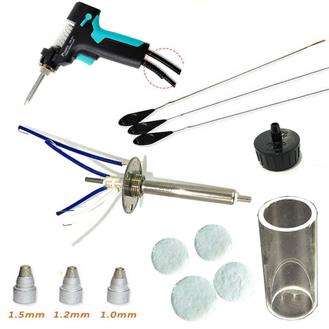 Separate parts Fliter Sponge/Nozzles/Heater /Handle /Filter Pipe for Pro'sKit SS-331H Electric Desoldering Pump Desoldering Gun ► Photo 1/6