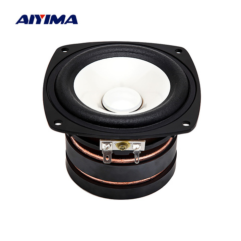 AIYIMA 4 Inch Speaker Full Range Loudspeaker Column 4 Ohm 100 W DIY Sound Music Speaker For Home Theater ► Photo 1/6