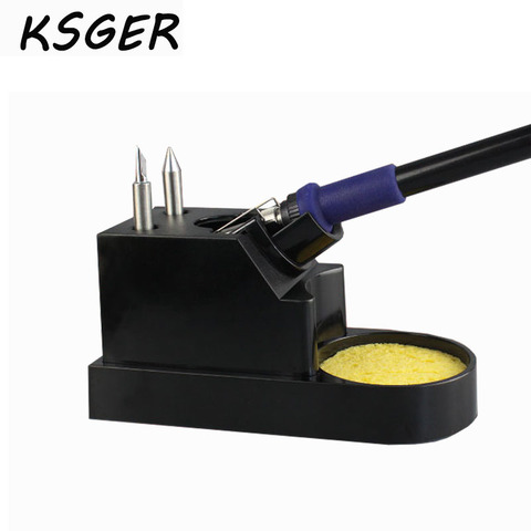 High-quality High-temperature Multi-function Iron Tip Clean Ball Electric Iron Rosewood Soldering Iron ► Photo 1/6
