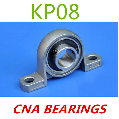 8mm KP08 kirksite bearing insert bearing shaft support Spherical roller zinc alloy mounted bearings pillow block housing ► Photo 1/1