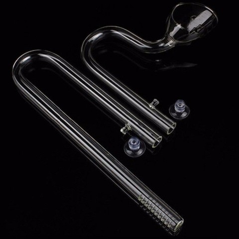 Aquarium Glass Inflow Outflow Lily Pipe 12/16mm 16/22mm Tube Fish Tank Aquatic Water Plant Canister Filter Suction Cup Hose set ► Photo 1/5