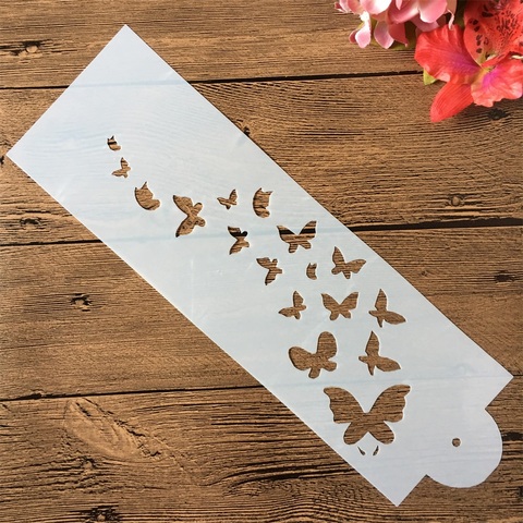 33*10cm Butterflies DIY Craft Layering Stencils Painting Scrapbooking Stamping Embossing Album Paper Card Template ► Photo 1/1