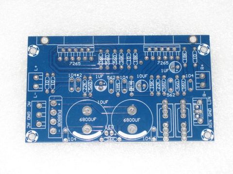 Fannyda TDA7265 BTL 2 channel power amplifier PCB empty board ► Photo 1/3
